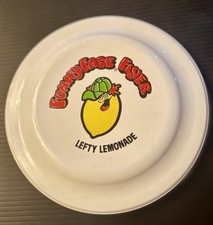 Vintage Lefty Lemonade 1970s Funny Face Flyers Promo Fisbees  picture