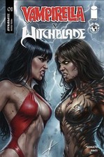 Vampirella X Witchblade Special #1 (One Shot) Cover E Carla Cohen Variant picture