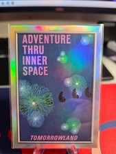 Tomorrowland Adventure Inner Space Poster P-14 Foil • 2025 Topps Disneyland 70th picture