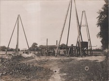 WWI 1914 Oil production Lüneburg Heath Germany 6x4.5 - Original Press Photo picture
