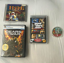 Microsoft/Epic Gears of War PC,Hype the Time Quest PC,GTA CW and GTA LCS for PSP picture