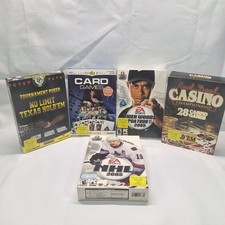Sealed PC Game Lot Tiger Woods PGA Tour 2005 NHL 2005 Hoyle Card Games picture