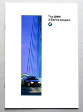 ORIGINAL 1996 BMW 3 SERIES COUPES SALES BROCHURE ~ 28 PAGES ~ 11.75