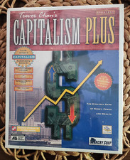Capitalism Plus (1996) PC Big Box New Factory Sealed Business Simulator picture