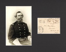 General William Birney Civil War US Colored Troops Signed Autograph Photo Displa picture