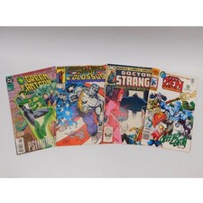 Vintage Comic Book Lot Marvel DC Zen Green Lantern Dr Strange Colossus 4 Issues picture
