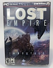 LOST EMPIRE IMMORTALS Paradox Interactive Space Simulation PC Game CD-Rom  picture