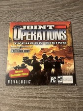 BRAND NEW SEALED Joint Operations Typhoon Rising - Demo Disc PC DVD-Rom Software picture