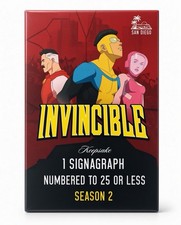 2026 Invincible Season 2 Keepsake SDCC Signagraph Pack Numbered to 25 picture