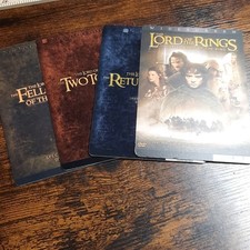 Lord of the Rings LOTR Blockbuster Movie Cards/Movie Backer Cards picture