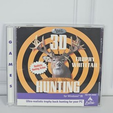 Smart Saver 3D Hunting Trophy Whitetail PC Windows 95 Game 1999 Big Game Vintage picture