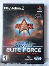Star Trek Voyager Elite Force PS2 PlayStation 2 Complete CIB Manual NTSC picture