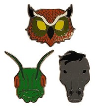 Hotline Miami pin set B by Erick Scarecrow x Devolver Digital picture