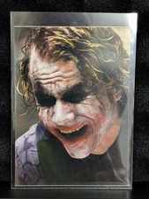 2008 PGM The Dark Knight JOKER ROOKIE #77 Holofoil Heath Ledger picture