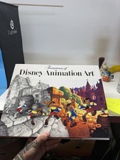 Treasures Of Disney Animation Art Book Vintage (1982) picture