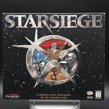 Starsiege: A Whole New Universe of 3D Combat SIM, 1998, Big Box, New & Sealed picture