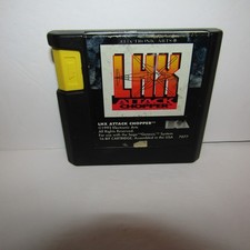 LHX Attack Chopper Sega Genesis Video Game Cartridge Only Tested Working picture