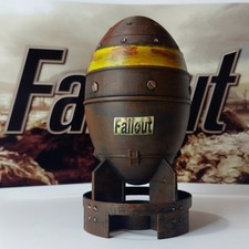 Fallout Series Mini Nuke 6 inches Replica Bomb & 10 Waterproof Sticker Pack picture