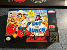 Out To Lunch for Super Nintendo (SNES) CIB Complete Excellent picture