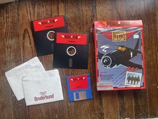 Wings Of Fury Broderbund Game w/ Box picture