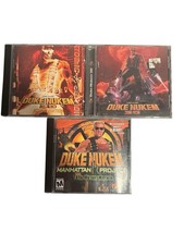 Duke Nukem II & Duke Nukem 3D, Duke Nukem Manhattan Project(PC CD-ROM) Lot Of 3 picture