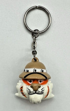 New Vintage Tiger Exxon Keychain Put A Tiger In Your Tank Promotion Safari 1997 picture