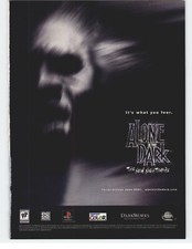 Alone in the Dark: The New Nightmare PS1 PSX Video Game Poster Ad Art Print Rare picture