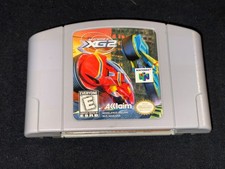 Extreme-G 2 XG2 (Nintendo 64, 1998) Cleaned / Tested / Authentic - N64 picture