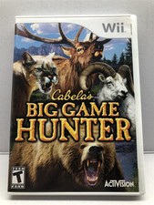 Cabela's Big Game Hunter (Nintendo Wii) Complete w/ Manual - Tested Working picture