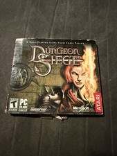 Dungeon Siege PC CD-ROM Big Box 2002 Atari RPG Complete w/ Slipcover, 2-Disc Set picture