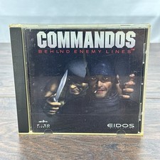 Commandos Behind Enemy Lines PC CD-ROM Video Game 1998 Eidos picture