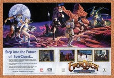 2001 EverQuest Shadows Of Luclin PC Original Advertisement / Retro Promo v2 picture