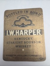 1942 1948 I. W. HARPER Kentucky Bourbon Whiskey LABELs picture