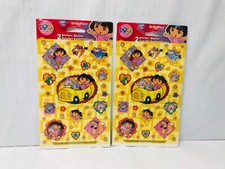 Dora the Explorer Stickers 2 Packs 2004 Viacom New old Stock Dora & Boots BIN 73 picture