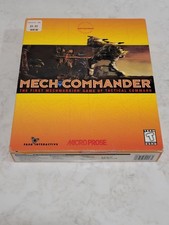 Mech Commander, 1998, Big Box, Vintage PC Game picture