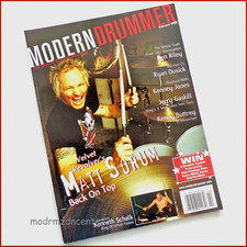 MODERN DRUMMER - Feb 2005 - MATT SORUM - VELVET REVOLVER + Kenneth Schalk picture