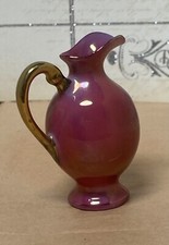 Miniature Pink Luster & Gold Vase-LASHBROOK(B & Co. Limoges Porcelain) 1920s picture