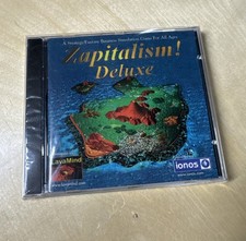 Zapitalism Deluxe 1997 PC Computer Game Windows CD-ROM Strategy - Sealed - New picture
