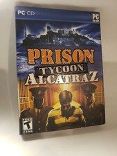 PRISON ALCATRAZ- TYCOON PC VIDEO GAME, (PC 2010), BN, SEALED picture