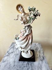 RareEssence Of Flowers Giuseppe Armani Porcelain Figurine 1614C Orig box Italy picture