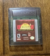 The Lion King Simbas Mighty Adventure (Nintendo GameBoy Color, 2000) picture