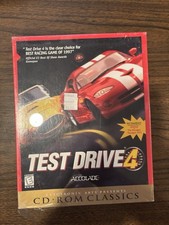 Test Drive 4 (PC CD-ROM, 1998) EA Classics Big Box Game, Brand New Sealed picture