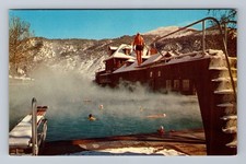Glenwood Springs CO-Colorado Winter At Hot Springs Pool Vintage Postcard Postal picture