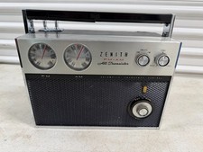 Zenith Royal 2000 All-Transistor AM FM Radio - Vintage 1960s picture