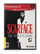 Scarface The World Is Yours PS2 PlayStation 2 Greatest Hits w/ Manual Disc picture