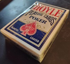Vintage Hoyle Official Playing Cards Poker Sealed Deck No. 1201 Made in USA picture