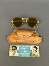 RARE American Optical AO Polaroid DAY GLASSES Sunglasses c. 1940's (J) picture