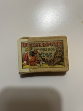 Vintage 1906 Buster Brown and his dog Tige playing cards  picture