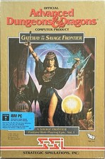 Vintage Official AD&D-Gateway to the Savage Frontier Computer Game (Opened)IBM picture