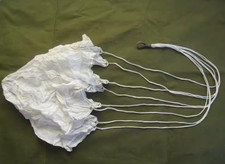 1Pc Aerospace Vintage Military Supply Drop Parachute, Diameter 0.8m/2.62Ft picture